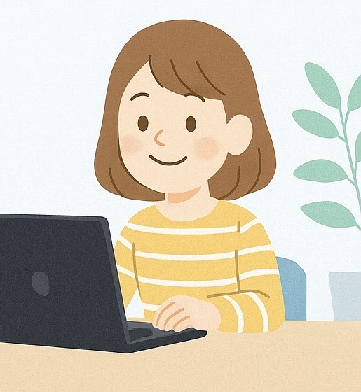 キッズAI教室でパソコンに向かう子ども